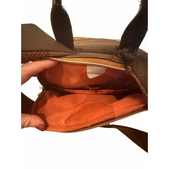 Delsey Brown Backpack - Picture 3 of 9